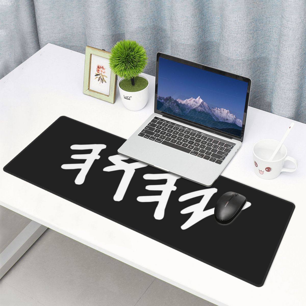 Pc Gaming Names - 大型マウスパッド 古ヘブライ語の神の名前「ヤフア」 ゲーマー用PCラップトップマット キーボードカーペット コンピューターゲーミング オフィスアクセサリー