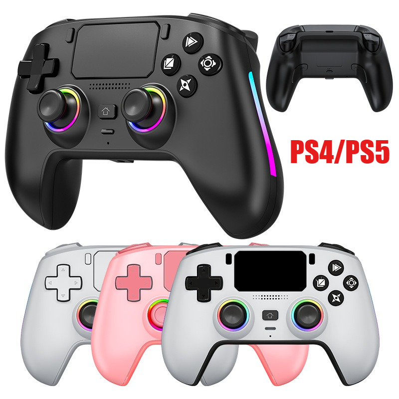 Pc Gaming Aesthetic - ワイヤレスゲームパッド ジャイロセンサー ホールジョイスティックとエフェクトトリガー 内蔵スピーカー PS5 PS4対応