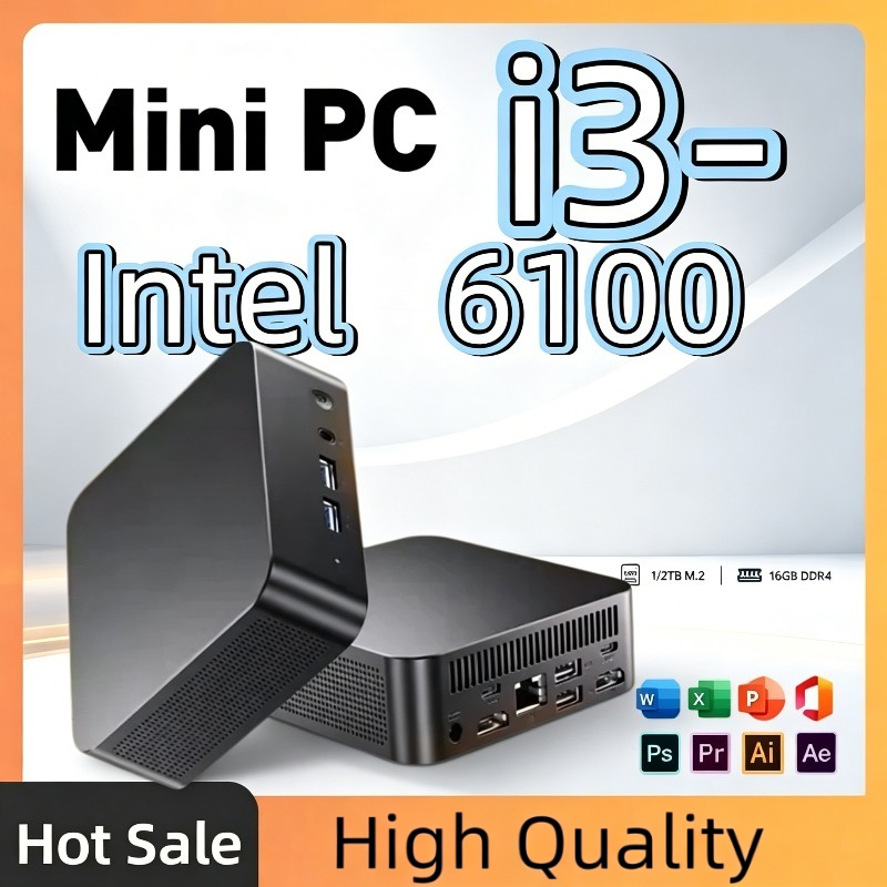 Pc Gaming I3 - 新型インテル Core i3 6100 ミニPC 16GB