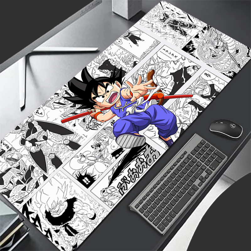 Pc Gaming Keyboards - マウスパッド コンピューター 新しい悟空マウスパッド ドラゴンボール キーボードパッド クールマウスマット