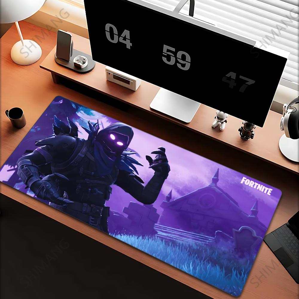 Pc Gaming Aesthetic - 大型デスクマット F-Fortnites ゲーミングマウスパッド アニメマウスパッド Xxlコンピュータアクセサリー デスクマット