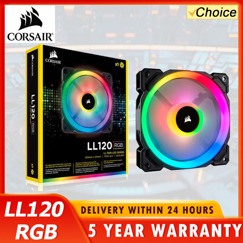 CORSAIR LL120 RGB 120mm デュアルライ - Rgb Light Strip のレビューと価格