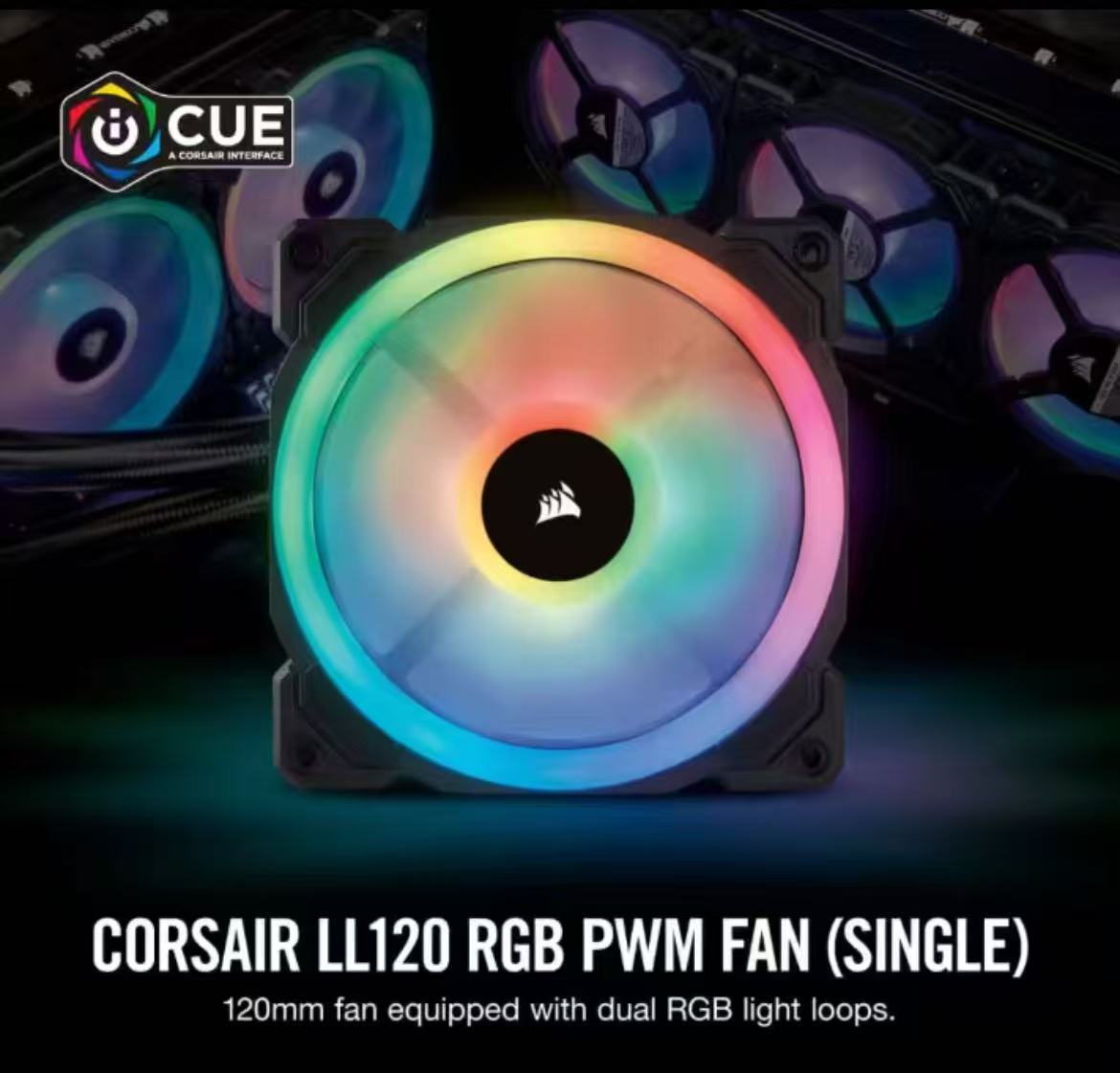 CORSAIR LL120 RGB 120mm デュアルライ - Rgb Light Strip のレビューと価格
