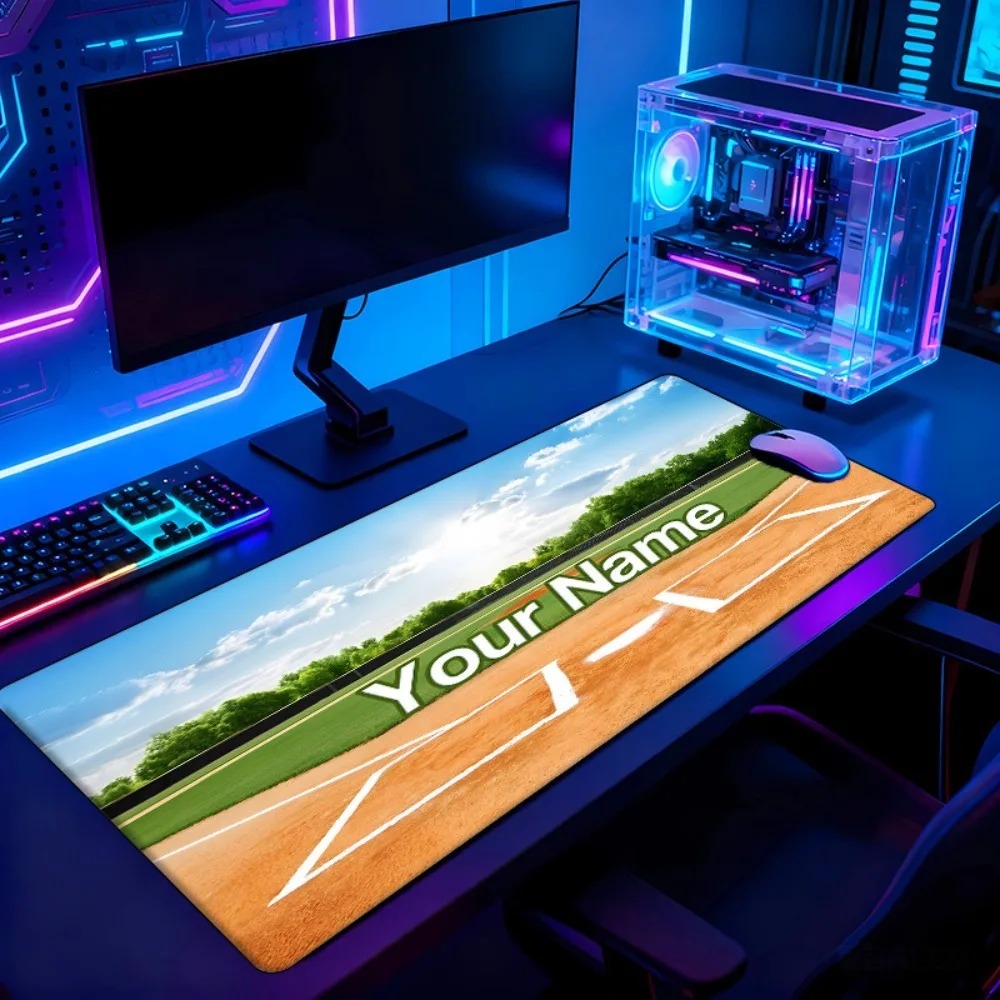 CIFbuy 野球場カスタムゲーミングマウスパッド、名前入り - Pc Gaming Names のレビューと価格