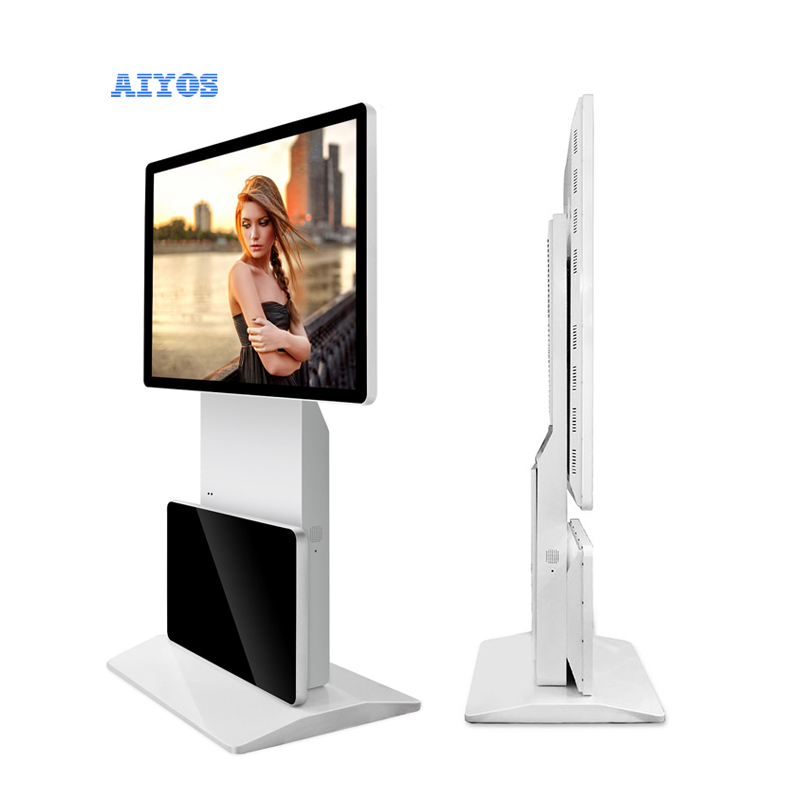 ショッピングモールフロア設置型回転式LCD広告デジタルサイネ - Monitor Stand のレビューと価格