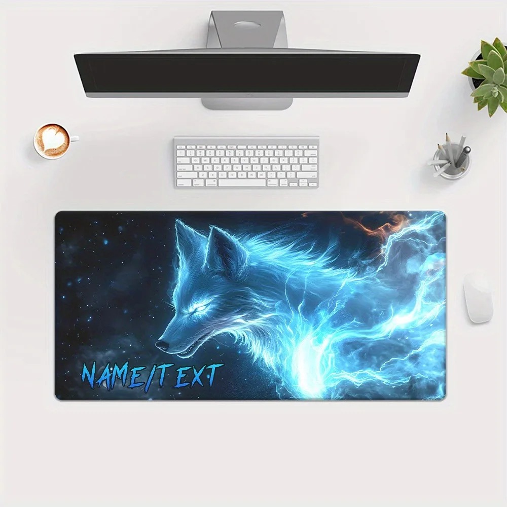 カスタムネームマジックウルフHDプリントXXLマウスパッド、 - Pc Gaming Names のレビューと価格