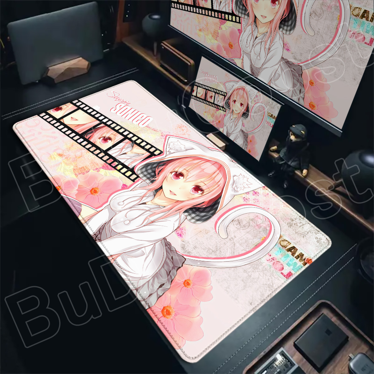 XXL ラップトップキーボードマット卓上カーペットかわいい女 - Pc Gaming Ultra のレビューと価格