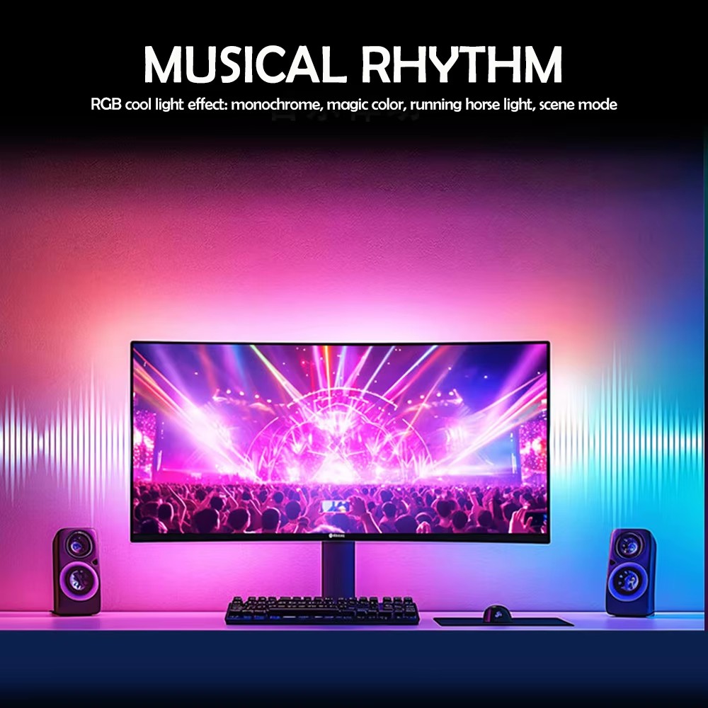 RGB ゲーミングライトストリップ モニターバックライト L - Rgb Light Strip のレビューと価格
