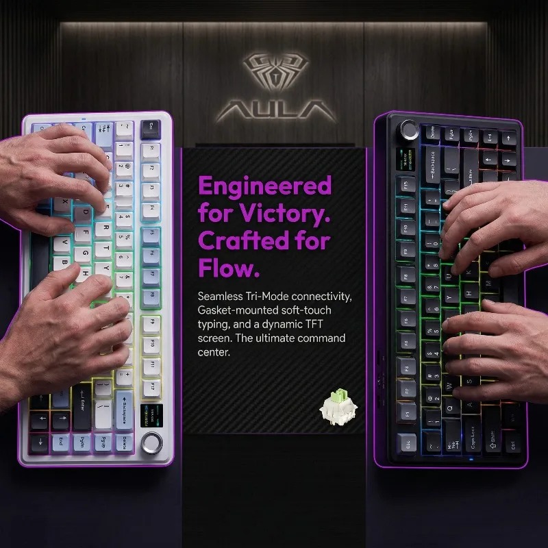 AULA F75 Max メカニカルキーボード 75% レイ - Pc Gaming Keyboards のレビューと価格