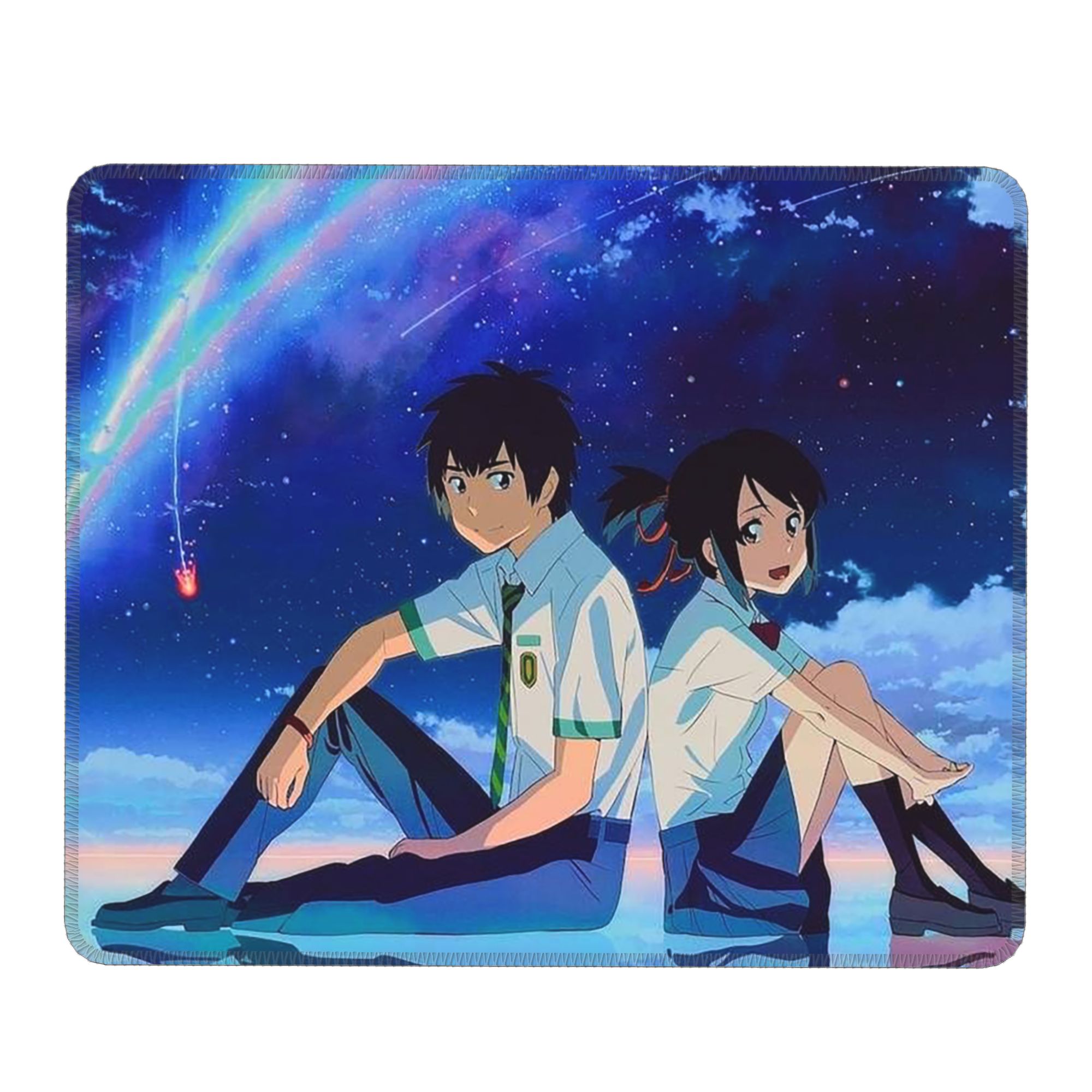 日本アニメ「君の名は」マウスパッドコンピューターキーボードマ - Pc Gaming Names のレビューと価格