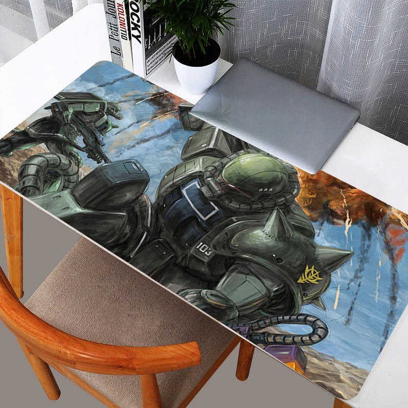 90 × 40 センチメートルガンダムザク II マウスパッ - Pc Gaming Custom のレビューと価格