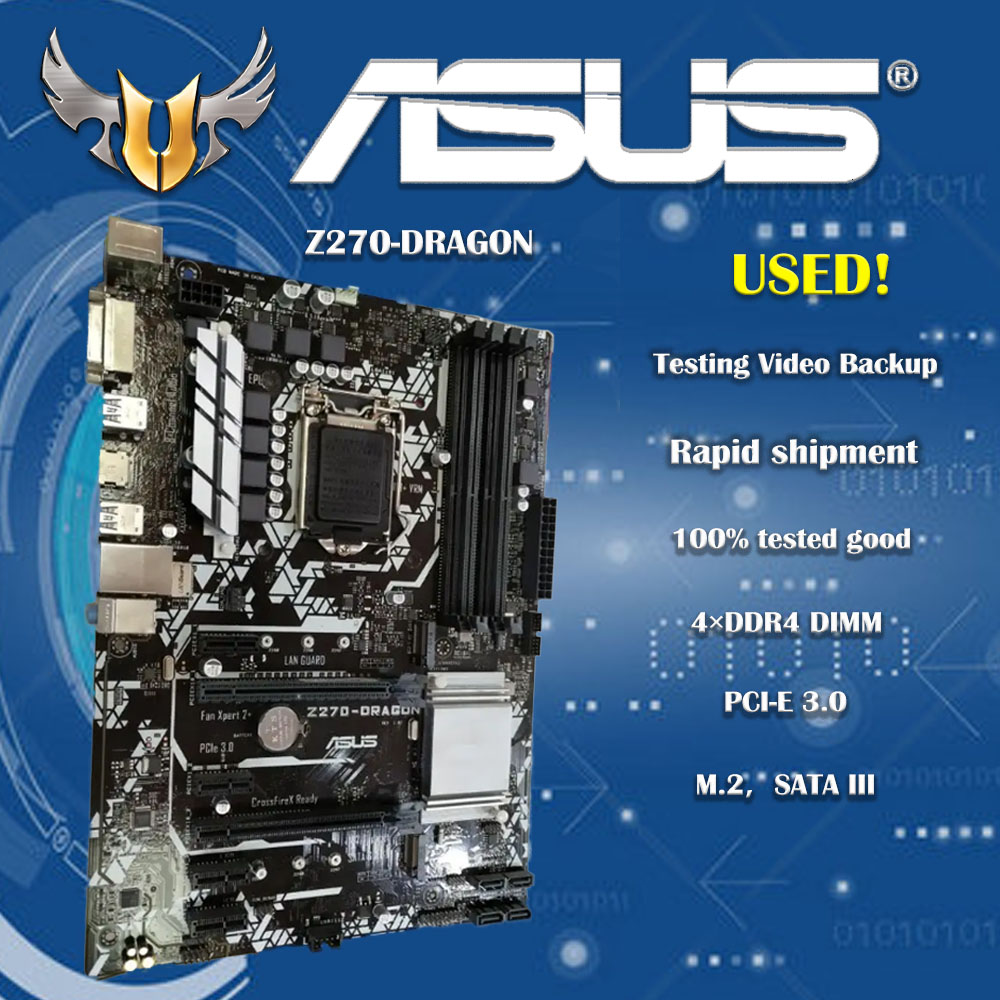 Intel-Asus Prime Z270-DRAGON,z - Pc Gaming I3 のレビューと価格