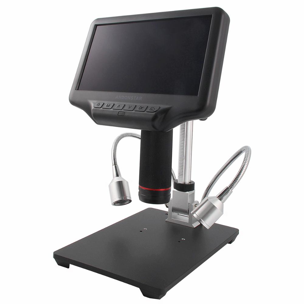 Andonstar AD407 デジタル顕微鏡 7 インチス - Monitor Stand のレビューと価格