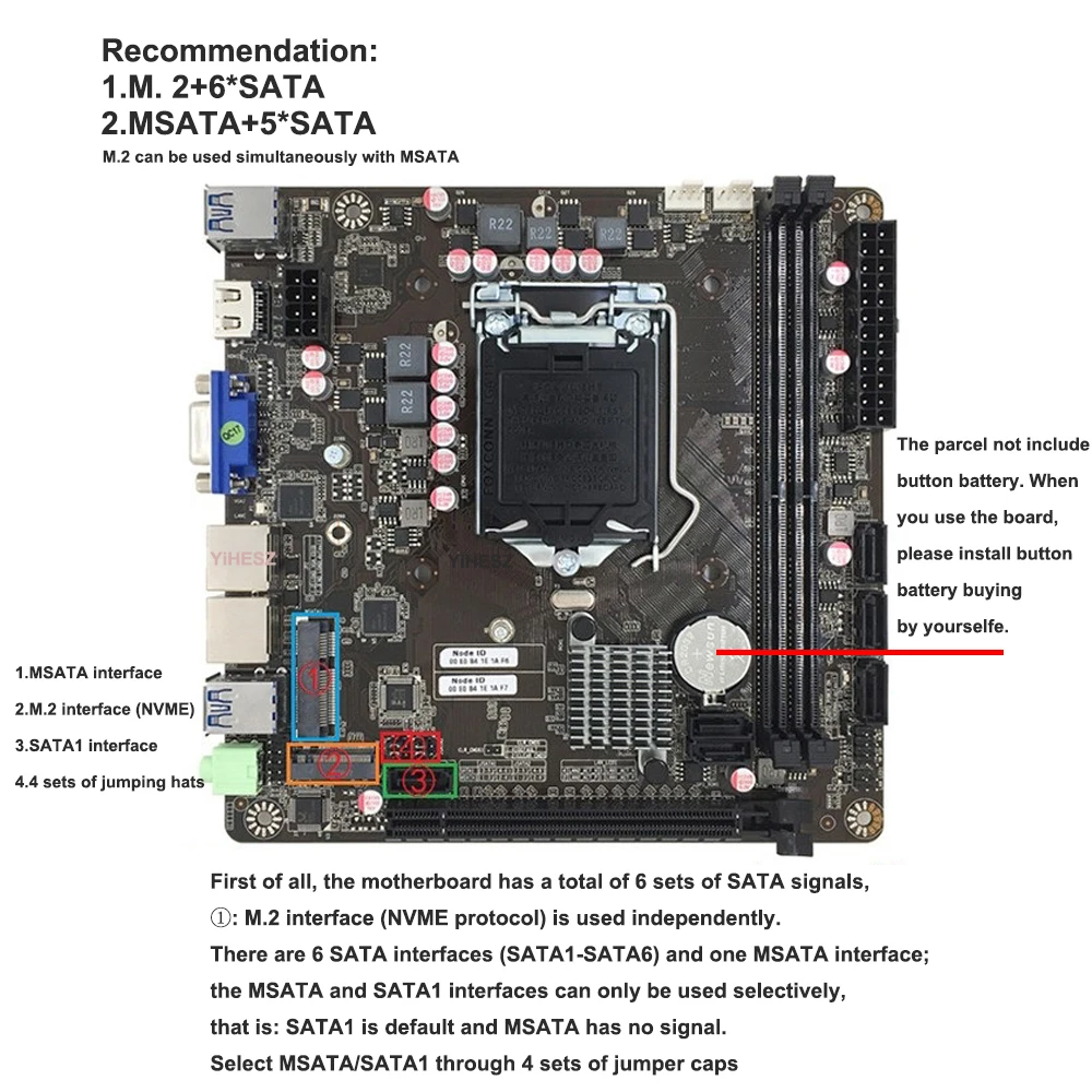 B365 Mini-ITX マザーボード LGA 1151  - Pc Gaming I3 のレビューと価格
