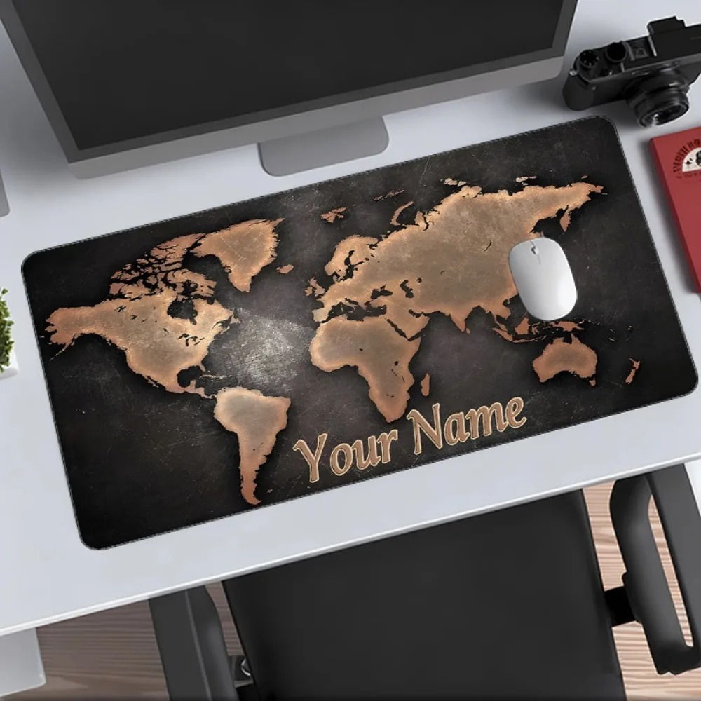 CIFbuy カスタムアンティーク世界地図デスクマウスパッド - Pc Gaming Names のレビューと価格
