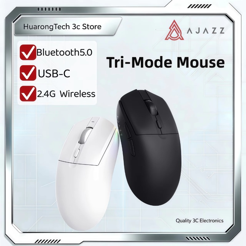 AJAZZ AJ139 V2 MC マウス トライモード ワ - Pc Gaming Ultra のレビューと価格