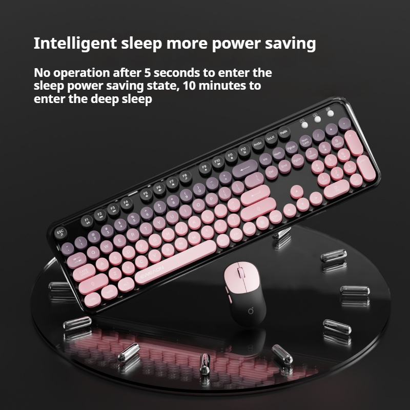 EWEADN 2.4G シングルモードワイヤレスサイレントキ - Pc Gaming Set のレビューと価格