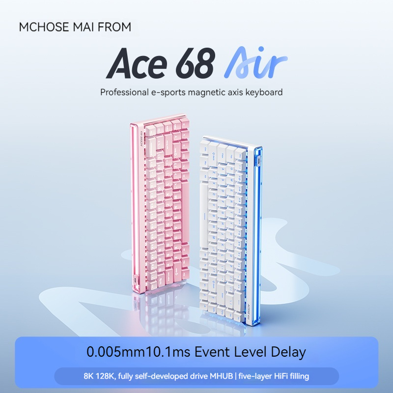 Mchose Ace68 エア磁気軸メカニカルキーボード e - Pc Gaming Keyboards のレビューと価格