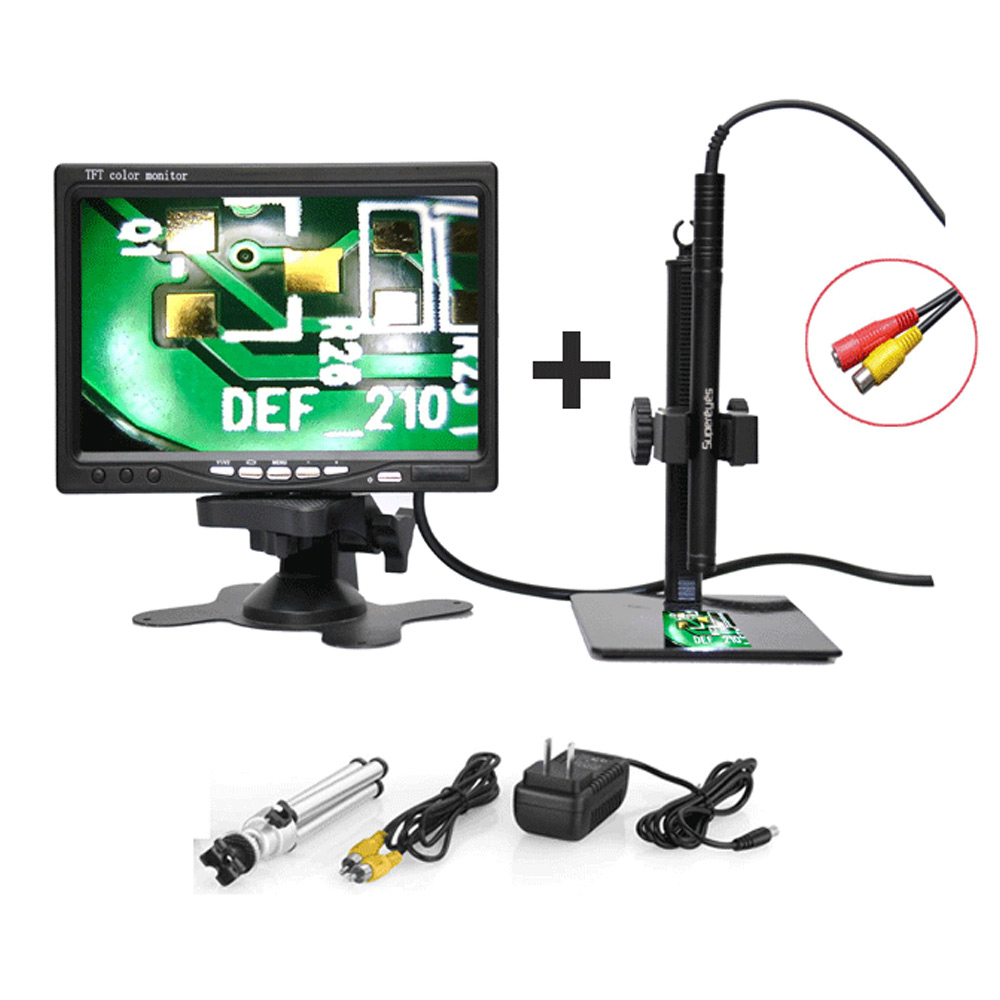 B003A 11mm 200倍 ポータブルペン型 7インチモ - Monitor Stand のレビューと価格
